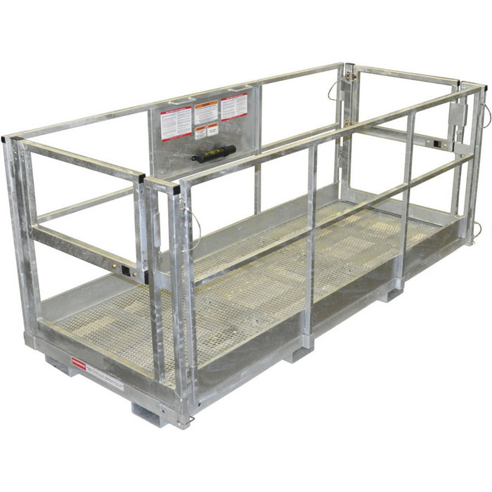 Haugen Attachments MWPG 4x4 | Galvanized Work Platform