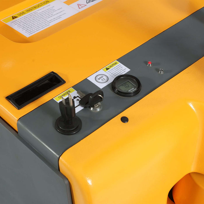 Tory Carrier A-3048 | Electric Counterbalance Stacker | 3300 lbs Capacity | 98" Lift Height