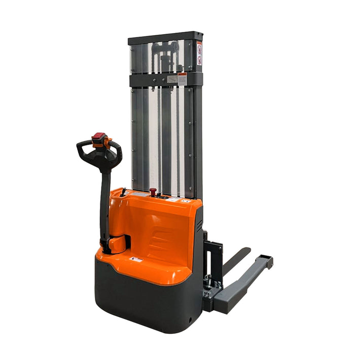 Tory Carrier T-3042 | Electric Straddle Stacker | 2640 lbs Capacity | 48"Lx27"W Forks