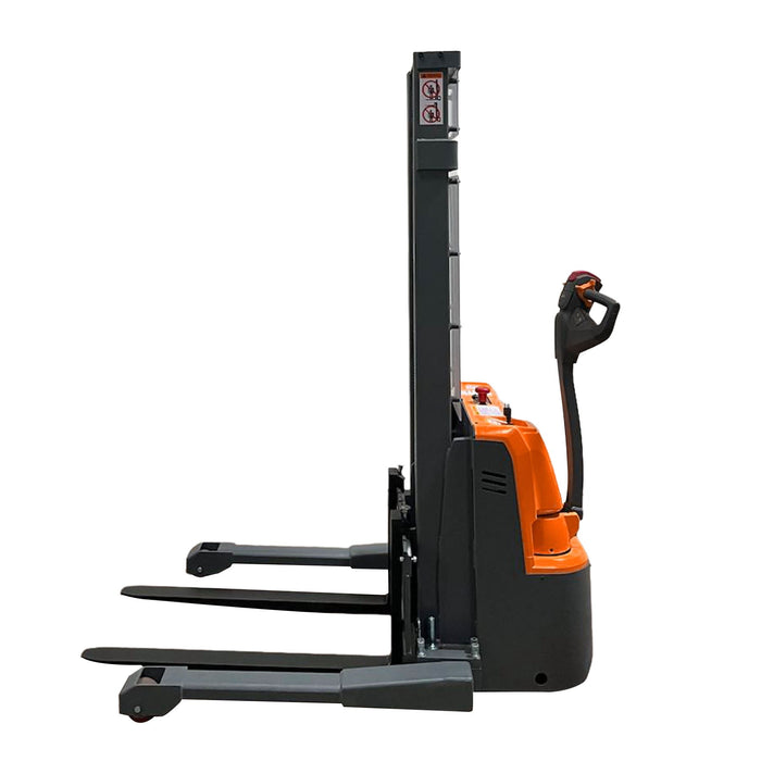 Tory Carrier T-3042 | Electric Straddle Stacker | 2640 lbs Capacity | 48"Lx27"W Forks