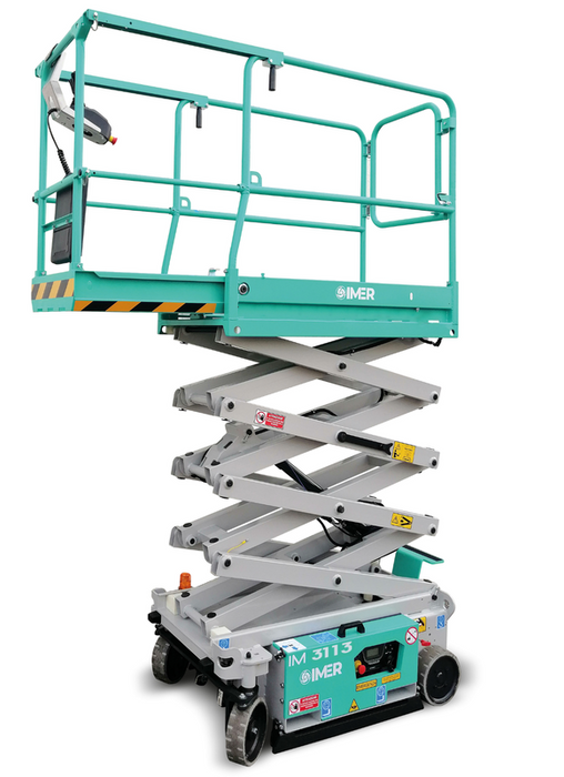 IMER 1128908 IM 3113 | Electric Scissor Lift | 19 ft Working Height