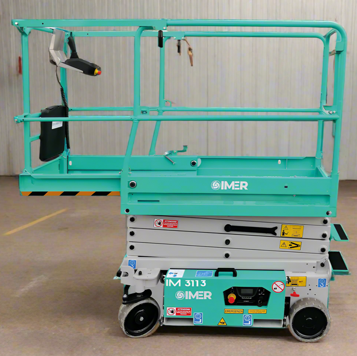 IMER 1128908 IM 3113 | Electric Scissor Lift | 19 ft Working Height