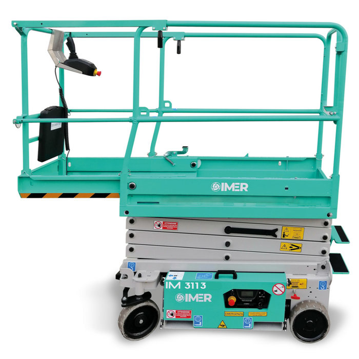 IMER 1128908 IM 3113 | Electric Scissor Lift | 19 ft Working Height