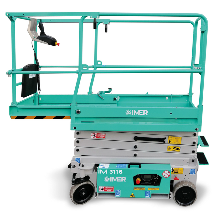 IMER 1128918 IM 3116 | Electric Scissor Lift | 22 ft Working Height