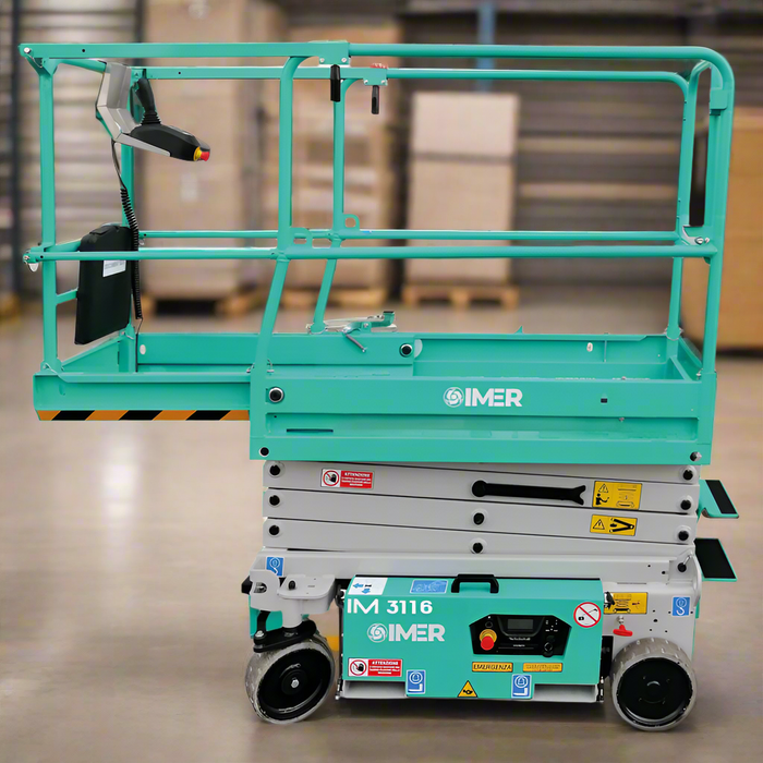 IMER 1128918 IM 3116 | Electric Scissor Lift | 22 ft Working Height