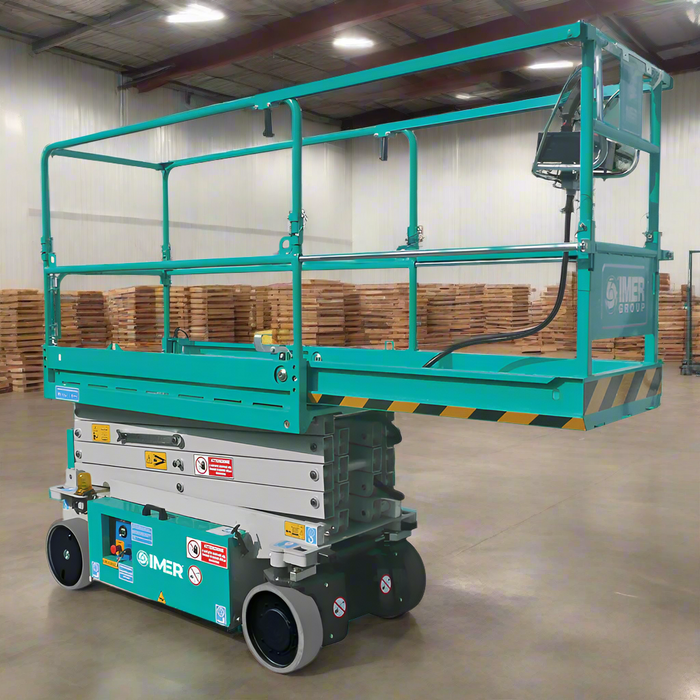 IMER 1128936 IM 3219 | Electric Scissor Lift | 25 ft Working Height