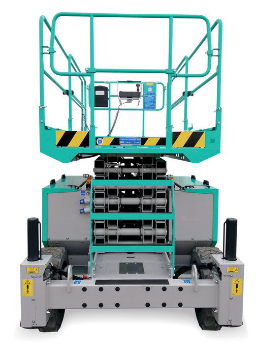 IMER 1128696 IM 7043 RT DE | Rough Terrain Diesel/Electric Scissor Lift | 49 ft Working Height