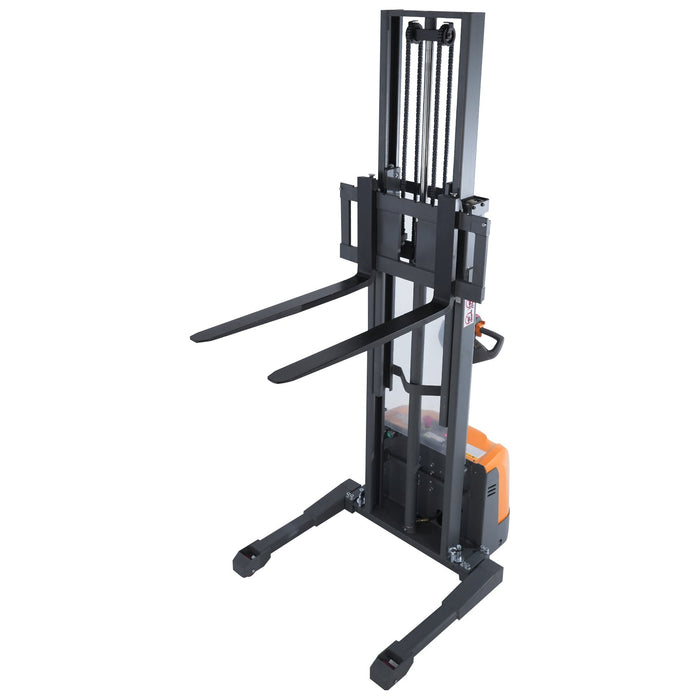 Tory Carrier T-3050 | Electric Walkie Stacker | 3300 lbs Capacity | 98" Lift Height