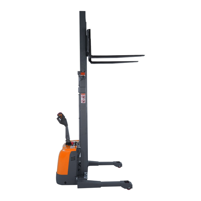 Tory Carrier T-3050/47/49 | Electric Walkie Stacker | 3300 lbs Capacity | 98/130" Lift Height